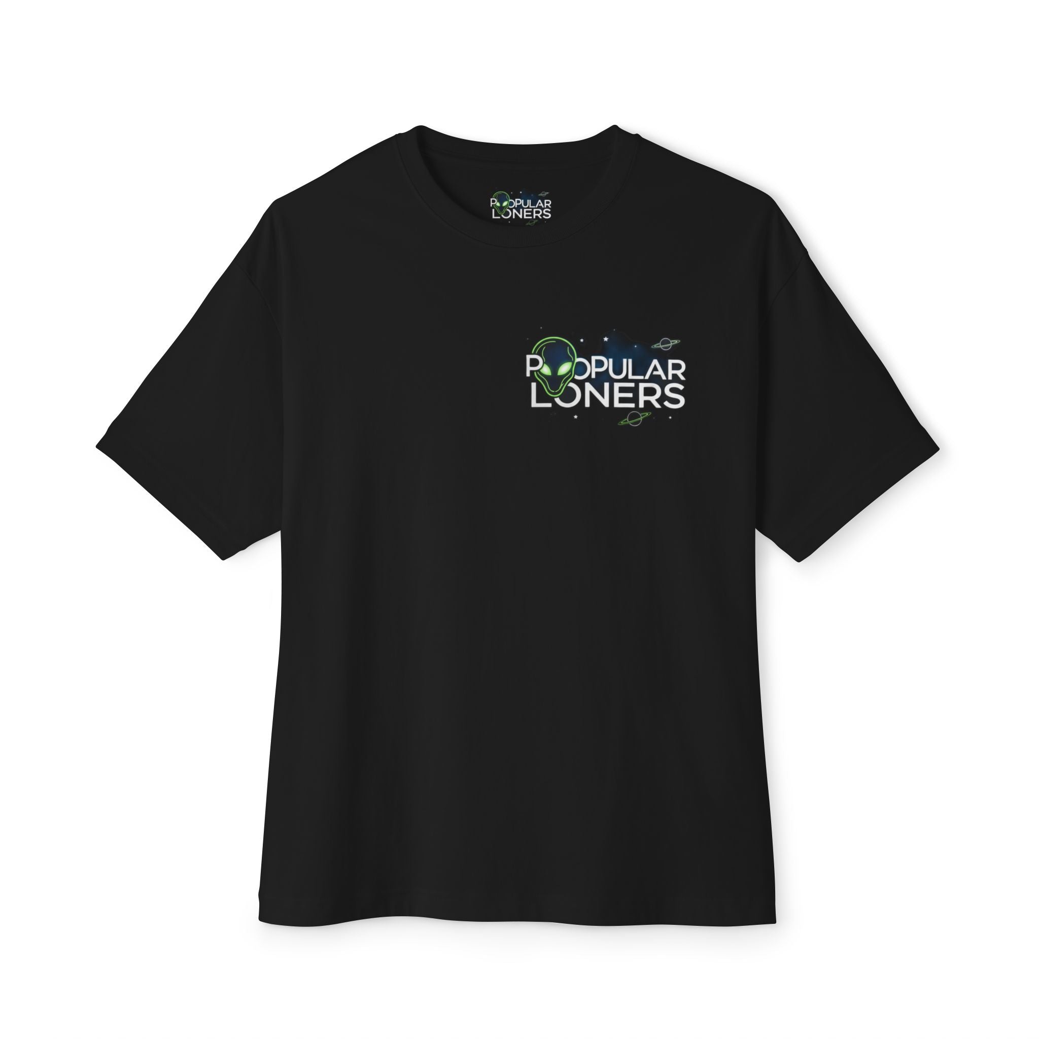 Area 51 Alien Graphic Tee — Oversized Boxy Shirt