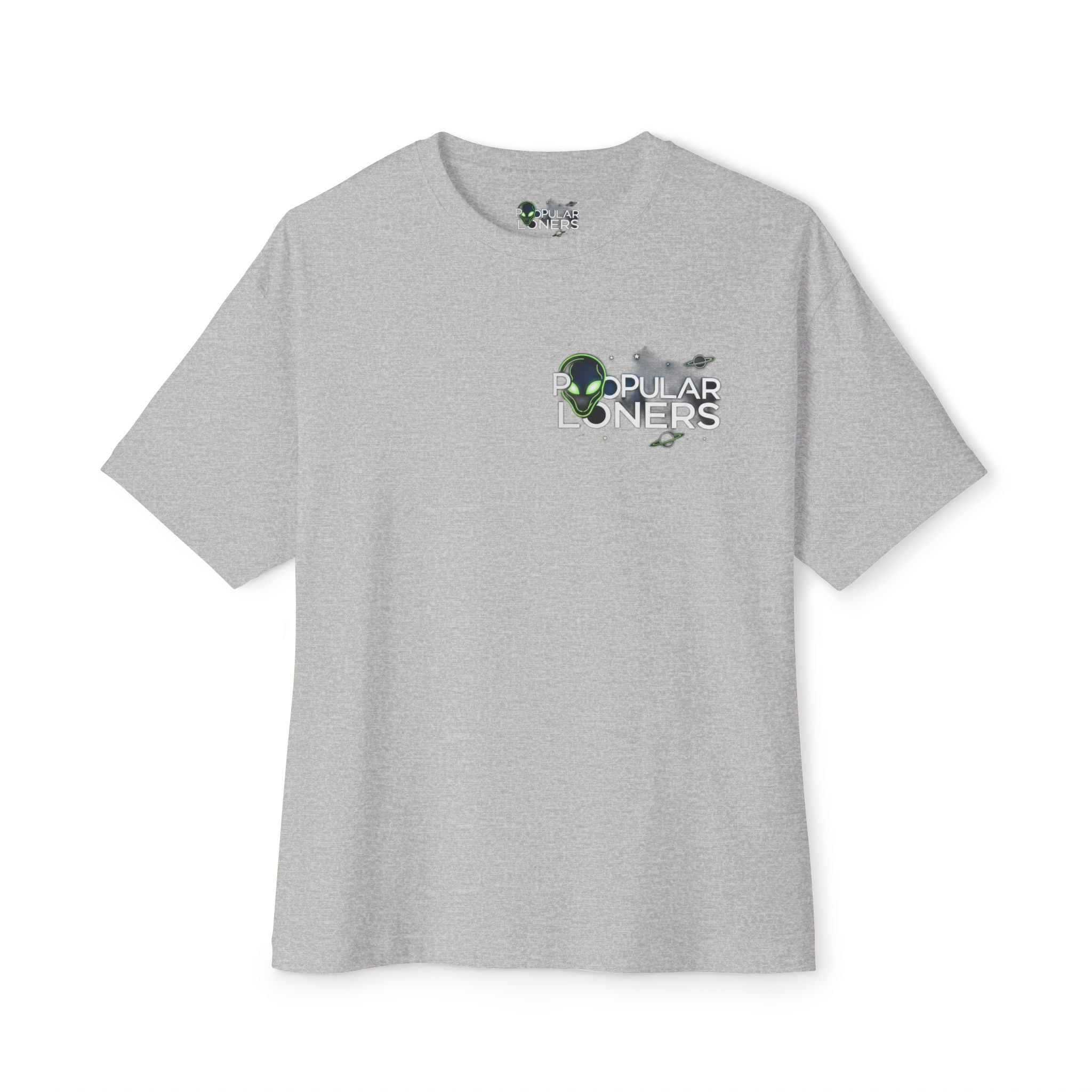 Area 51 Alien Graphic Tee — Oversized Boxy Shirt
