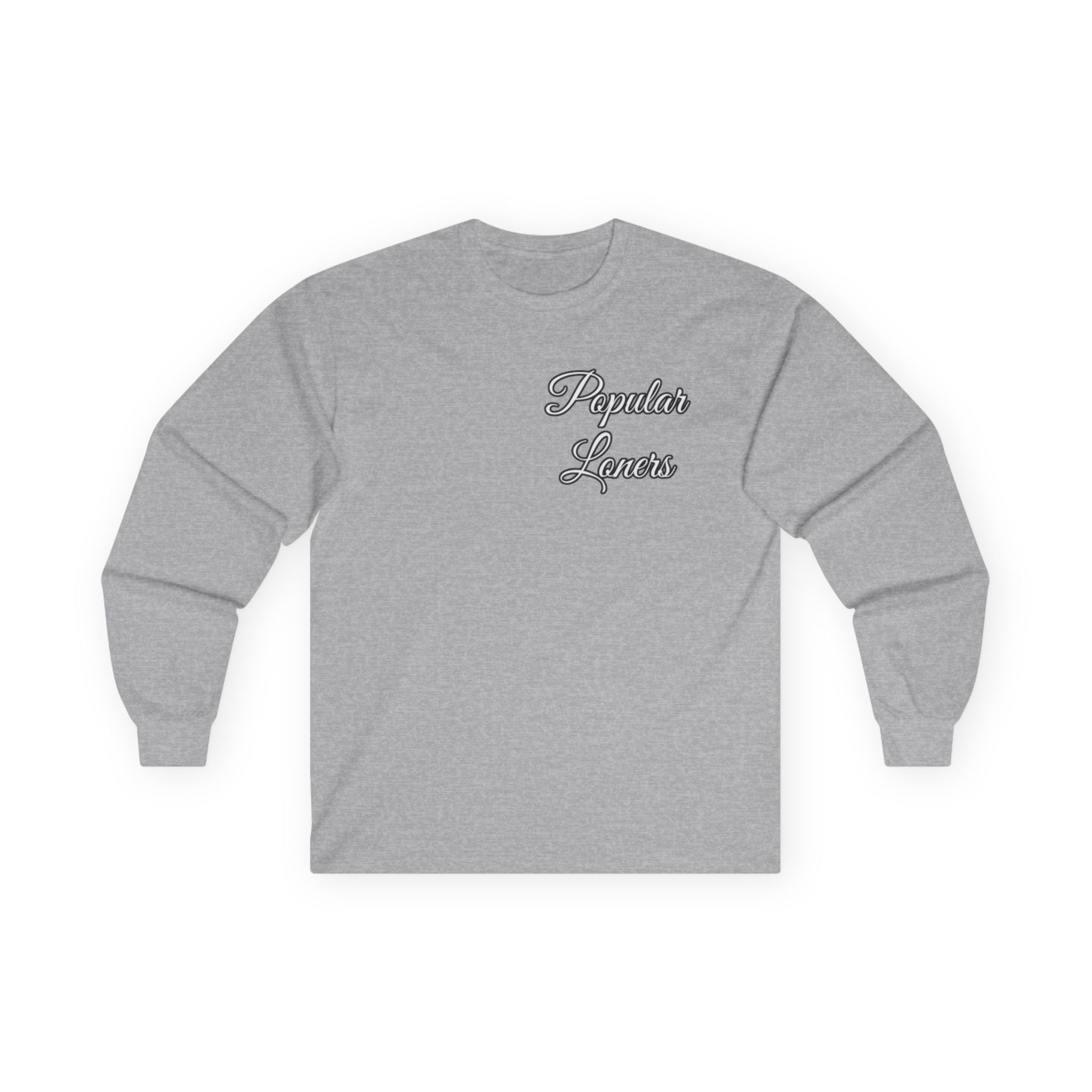 Popular Loners Long Sleeve Tee —Casual Pullover