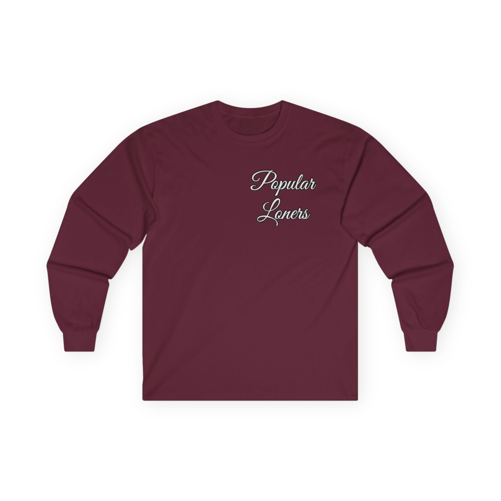 Popular Loners Long Sleeve Tee —Casual Pullover