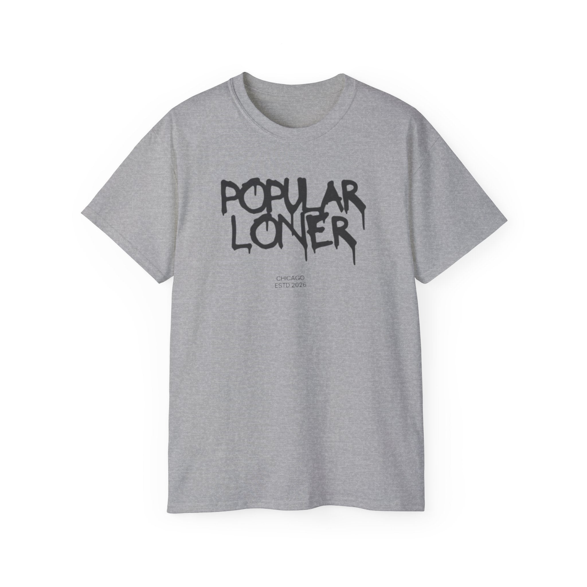 Popular Loner Edgy Streetwear Cotton T-Shirt