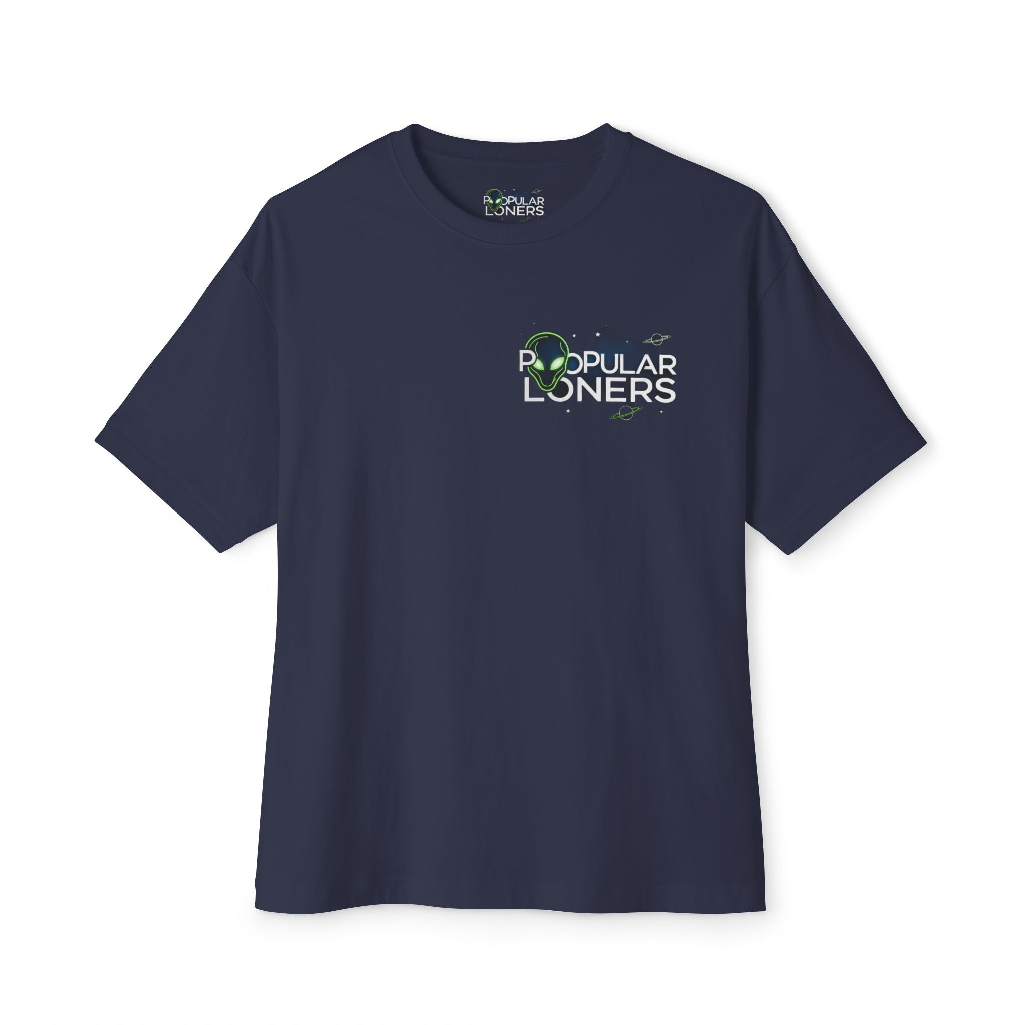 Area 51 Alien Graphic Tee — Oversized Boxy Shirt