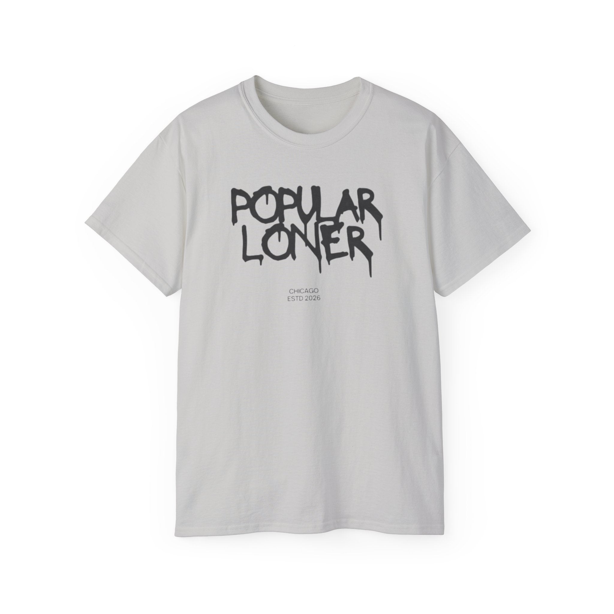 Popular Loner Edgy Streetwear Cotton T-Shirt