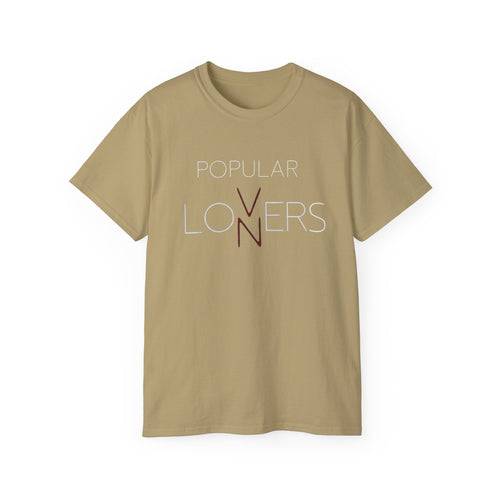 Popular Loner Lovers Streetwear Cotton T-Shirt