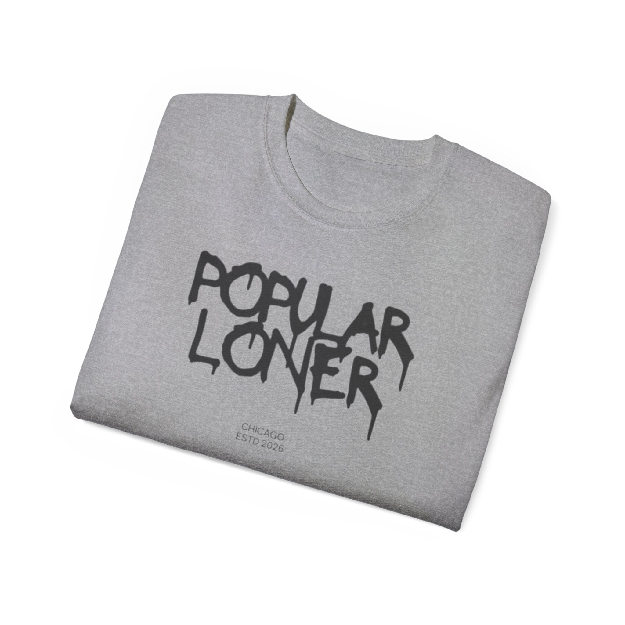 Popular Loner Edgy Streetwear Cotton T-Shirt