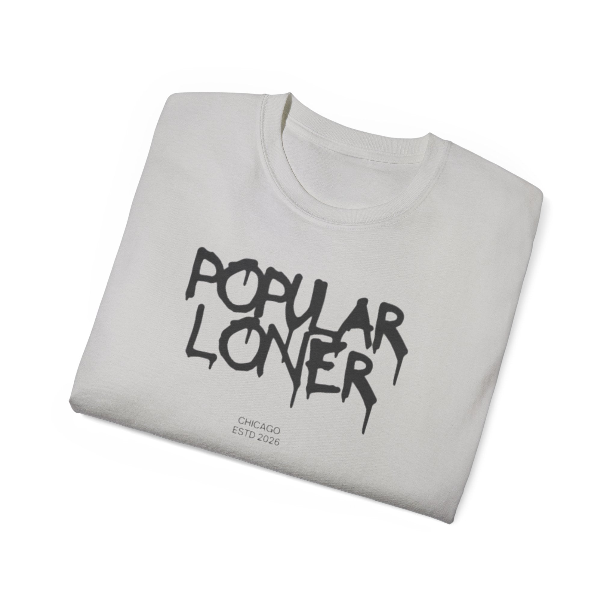 Popular Loner Edgy Streetwear Cotton T-Shirt