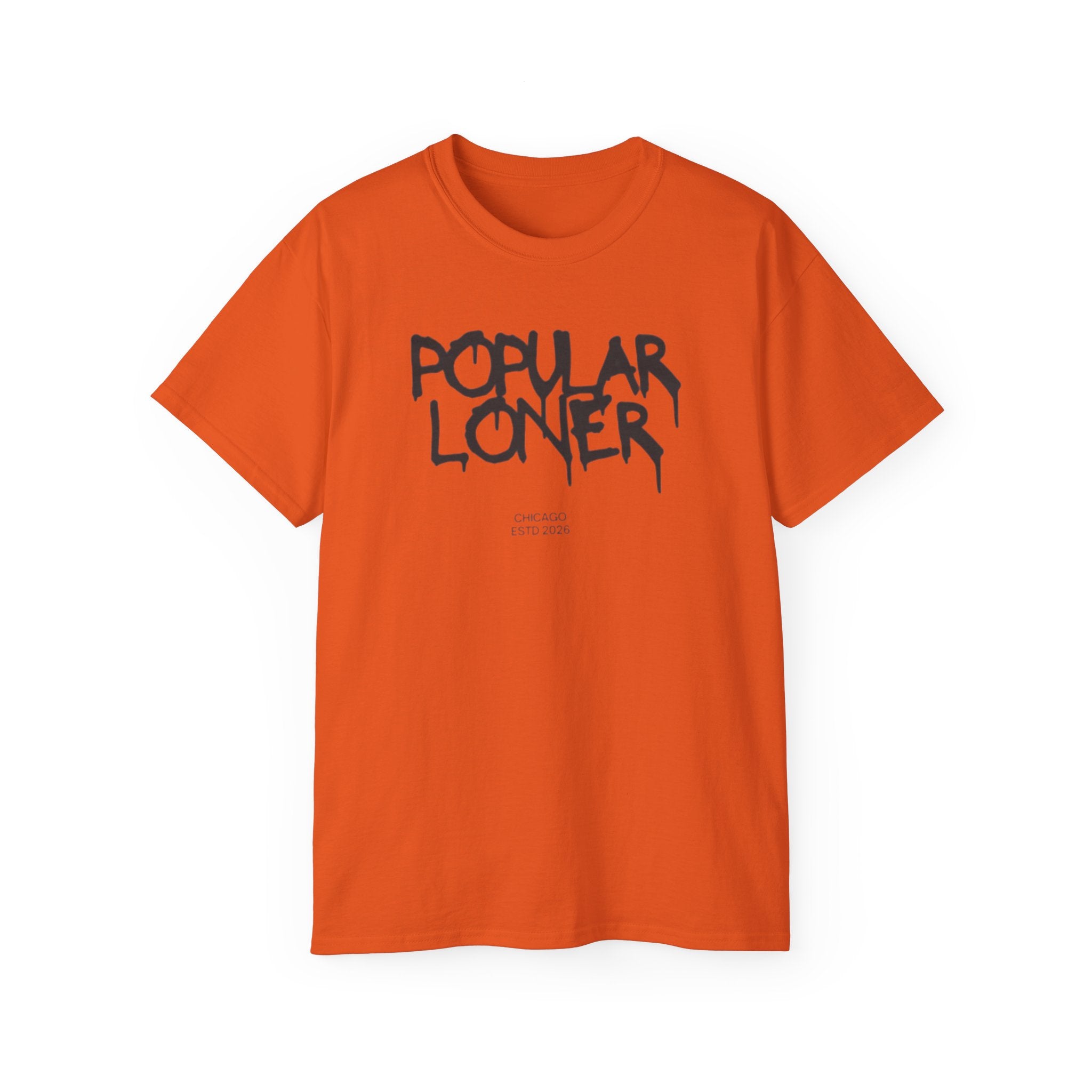 Popular Loner Edgy Streetwear Cotton T-Shirt