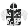 Popular Loners Alien Peace Zip Hoodie