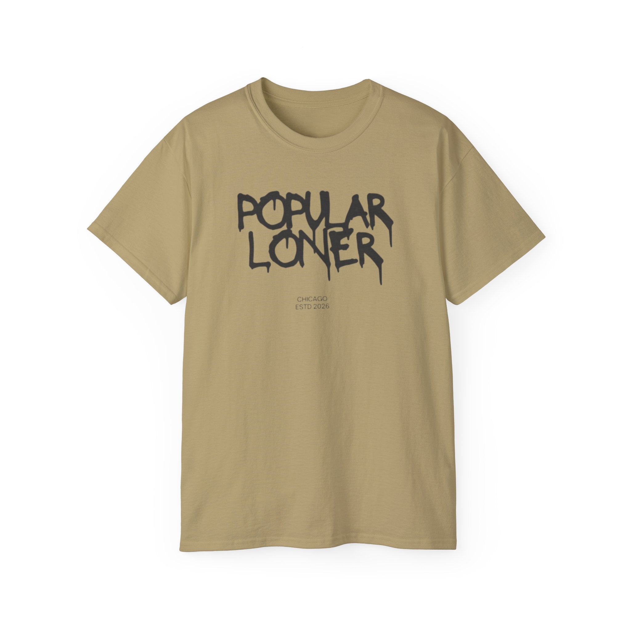 Popular Loner Edgy Streetwear Cotton T-Shirt