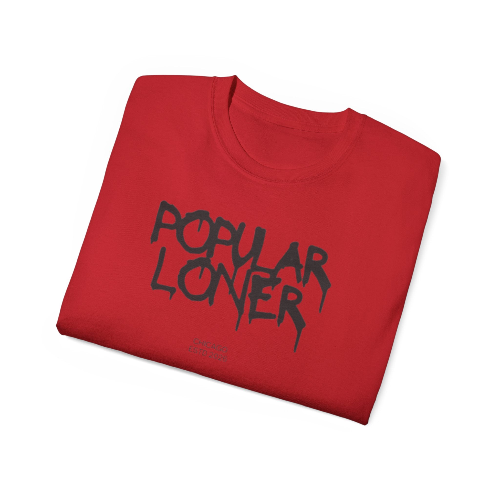 Popular Loner Edgy Streetwear Cotton T-Shirt