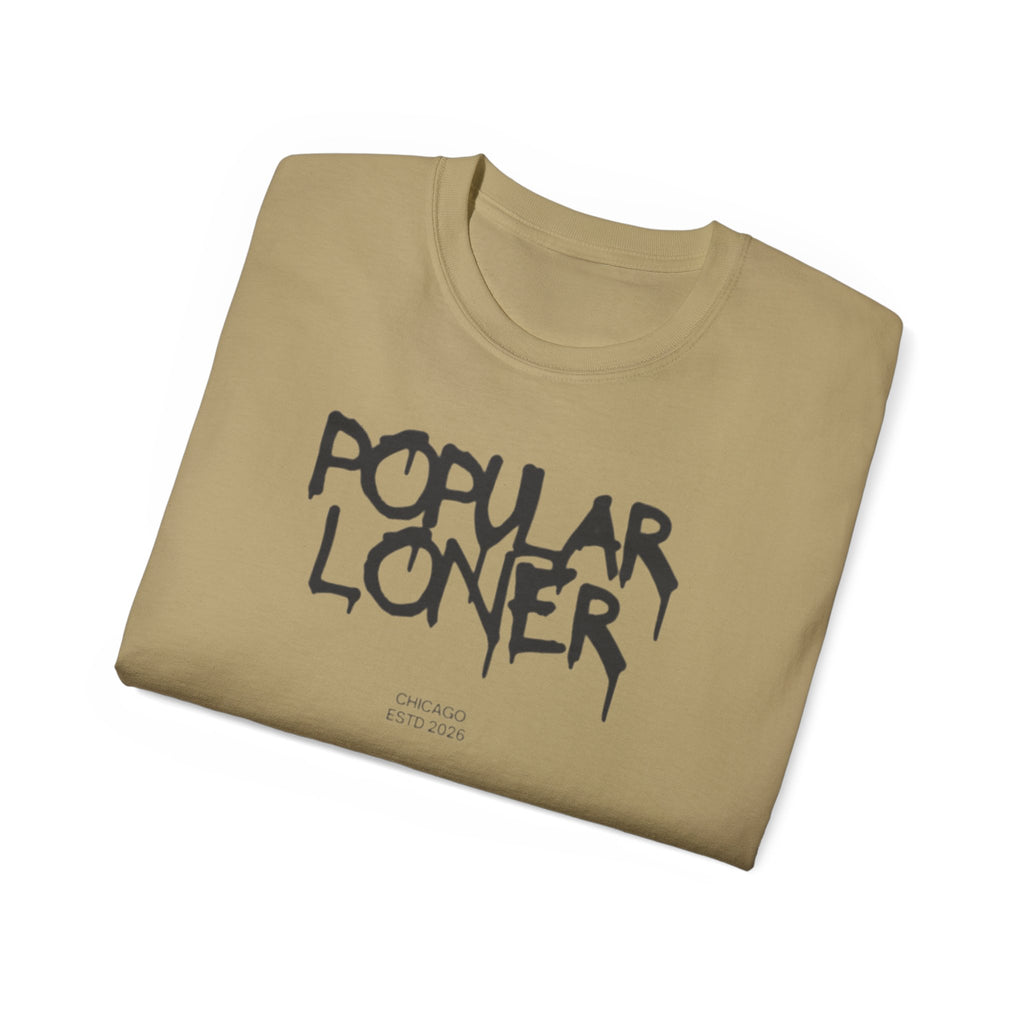 Popular Loner Edgy Streetwear Cotton T-Shirt