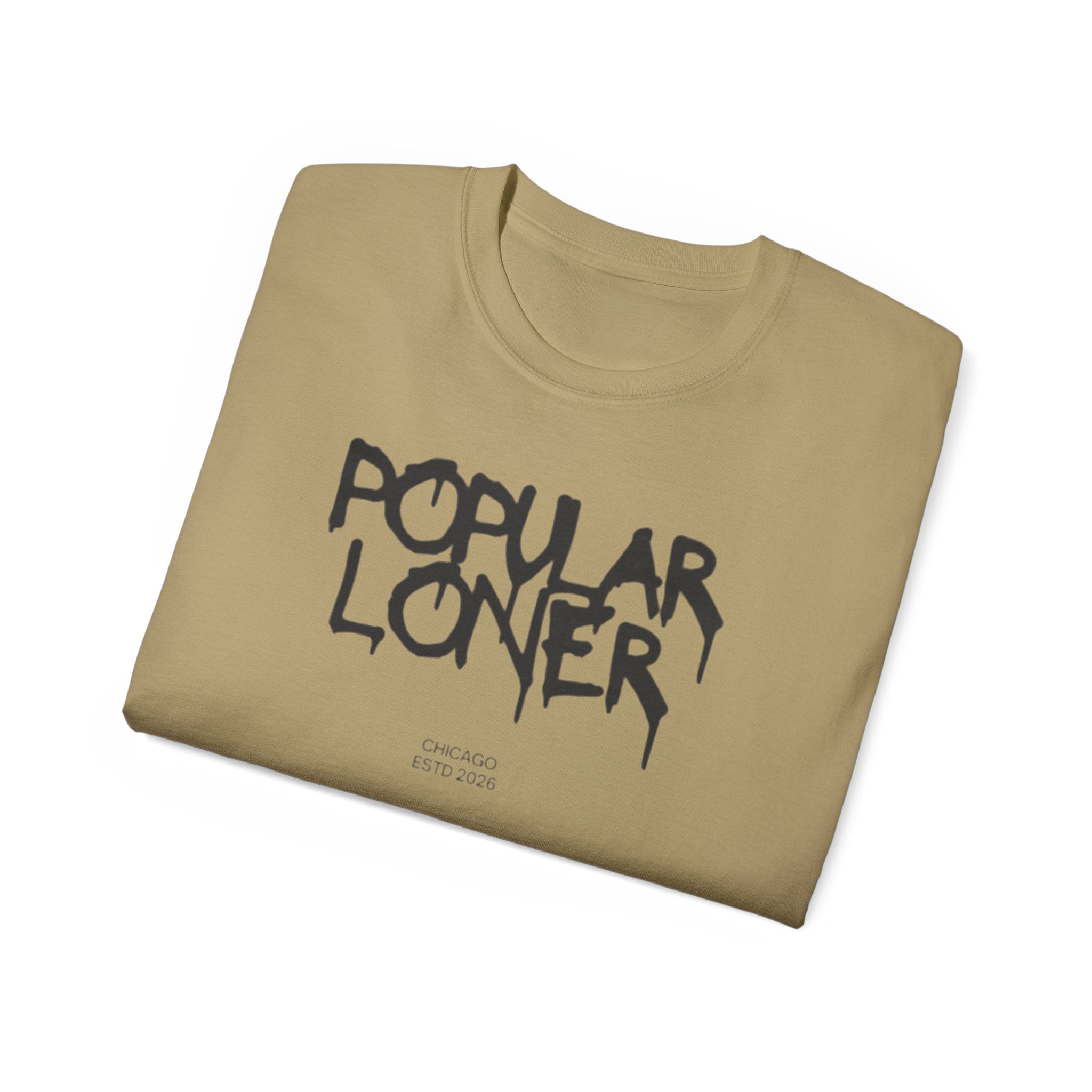 Popular Loner Edgy Streetwear Cotton T-Shirt