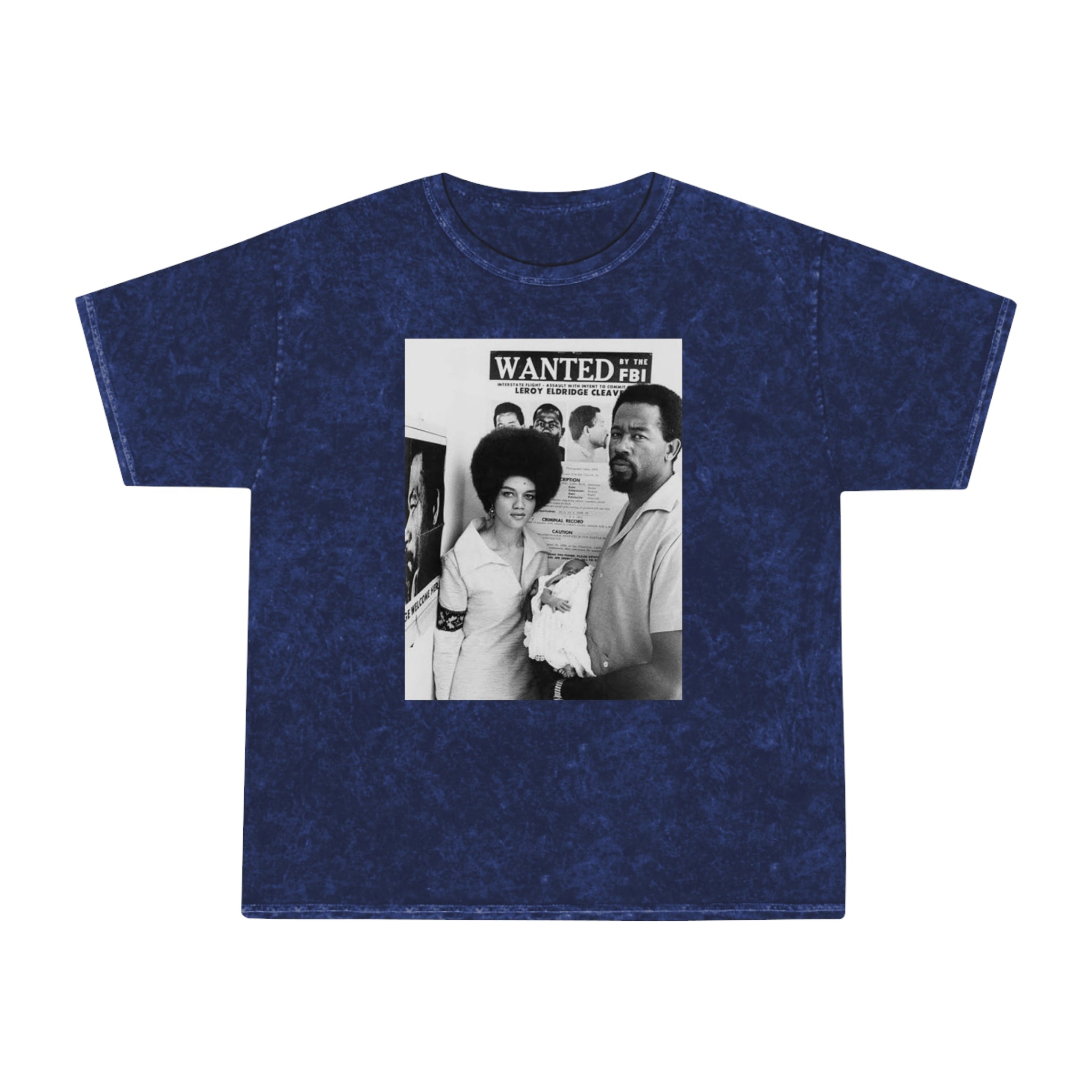 Vintage 'Wanted' Photo Mineral Wash T-Shirt — Popular Loners Quote