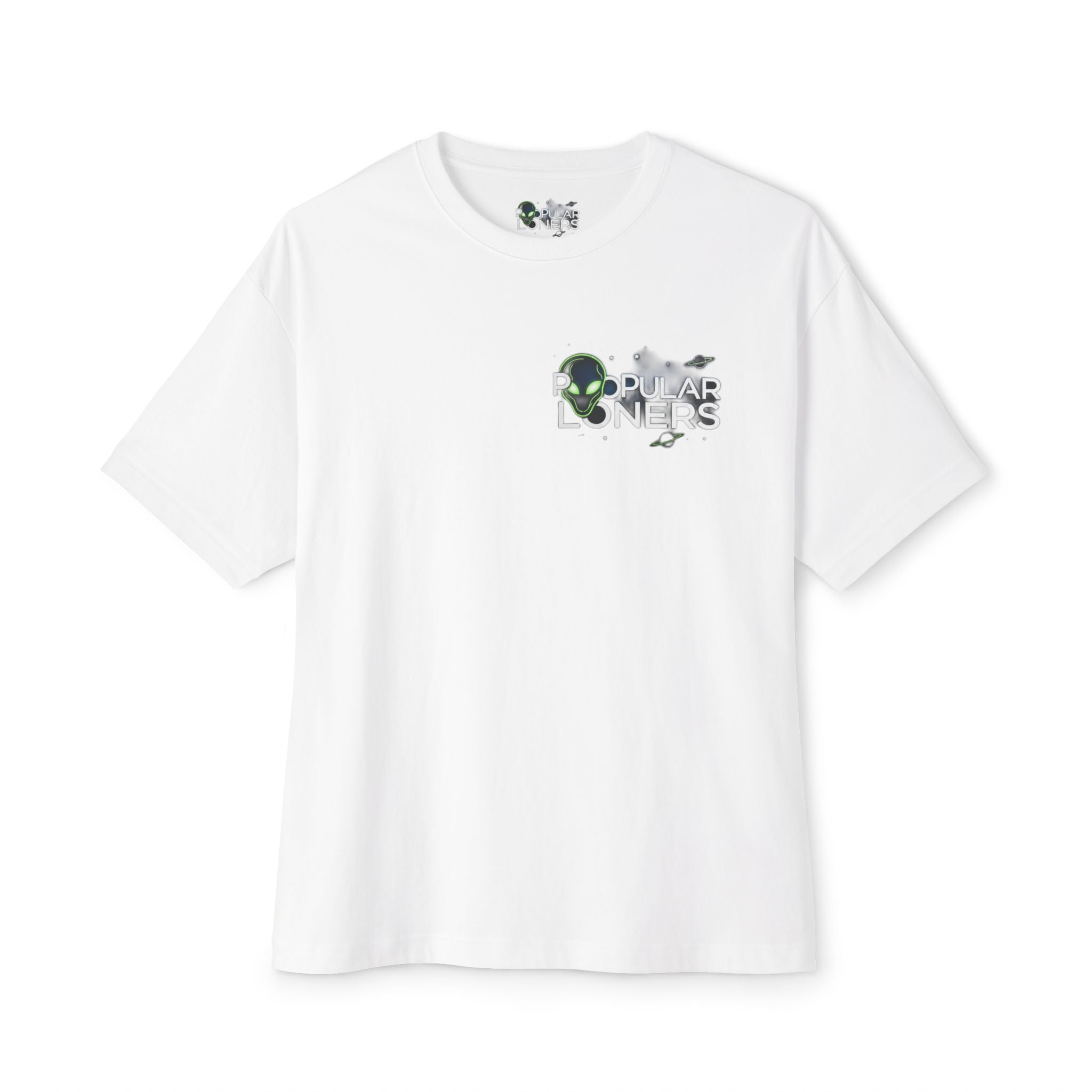 Area 51 Alien Graphic Tee — Oversized Boxy Shirt