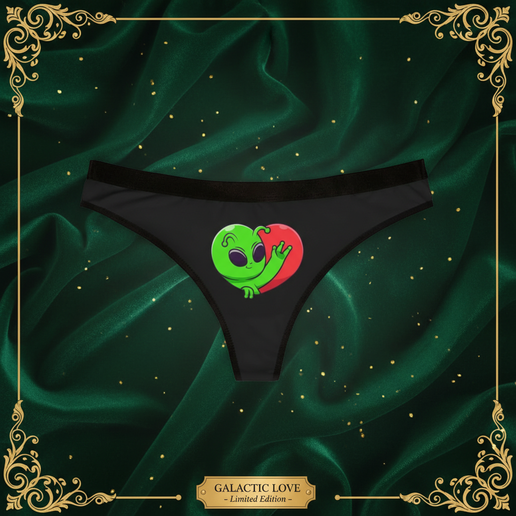 Alien Heart Thong – Women's Heart Alien Thong